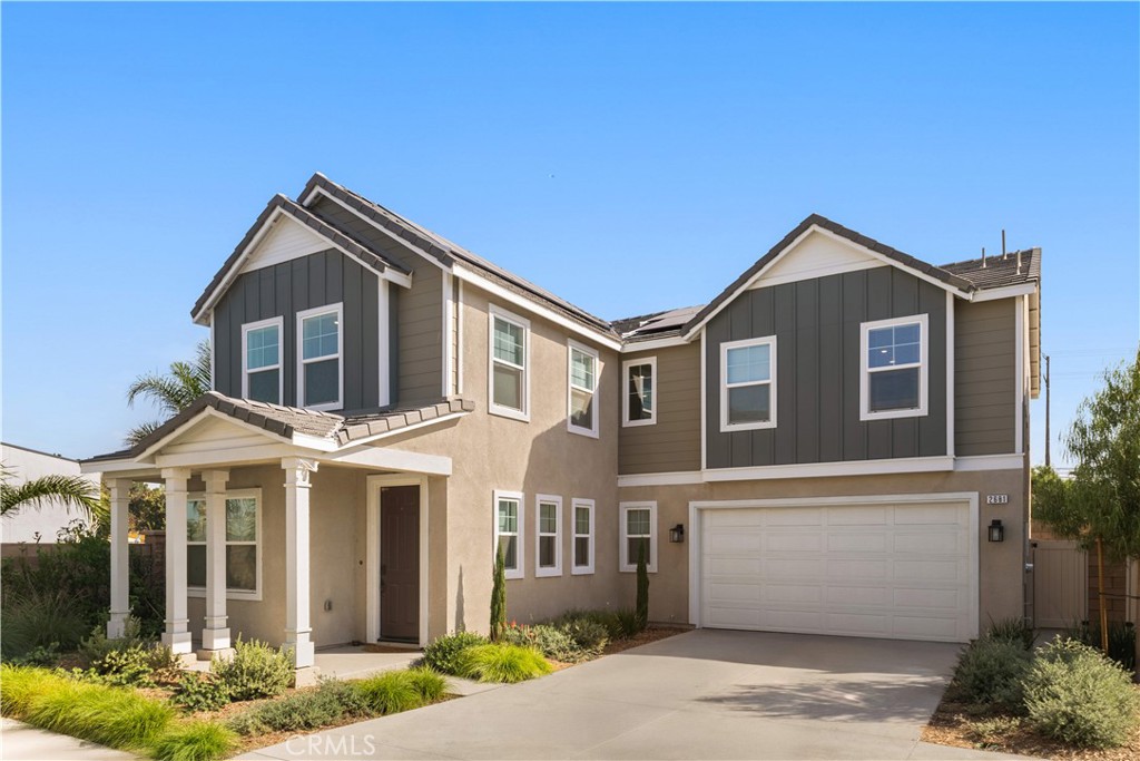 Welcome to 2681 E Towhee St, Ontario, CA 91761, a stunning modern home nestled in the highly desirable Ontario Ranch community. The New House was built in 2024 has a huge backyard for sale!! The selling price is way below the market value! This beautifully maintained residence features an open-concept floor plan with updated flooring throughout the main living areas and plush carpet in all bedrooms and upstairs spaces. The gourmet kitchen boasts a large center island, quartz countertops, and stainless-steel appliances—perfect for family gatherings and entertaining. With multiple bedrooms, including a luxurious primary suite with a walk-in closet and spa-inspired bath, plus a versatile loft or office space, this home offers both comfort and functionality for today’s lifestyle. Set on a generous 5,107 sq. ft. lot, this property showcases a large backyard ideal for outdoor living, gardening, or future enhancements like a patio or play area. The solar system is fully paid off, ensuring long-term energy savings and sustainability. Additional highlights include low property taxes, energy-efficient features, and a prime location close to top-rated schools, shopping, dining, and major freeways (15, 60, and 91). Move-in ready and designed for modern living, this home delivers the perfect balance of elegance, comfort, and value in one of Ontario’s most sought-after neighborhoods.