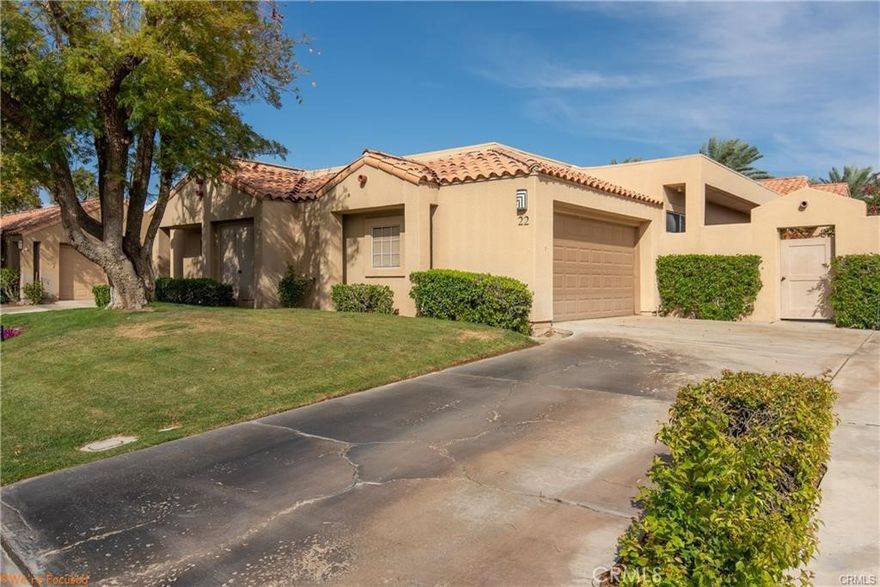 Country Club Resort Lifestyle! Available for lease within the gates of the prestigious Mission Hills Country Club, this wonderful "Deane Home" provides an elevated lifestyle. This 3 bedroom, 2 bathroom, single story home has a tremendous golf course view. The floorplan is open and bright, with large windows overlooking the view. It has an open living room, primary suite, spacious kitchen, in-unit laundry, and 2 additional bedrooms (one of which has its own slider door to the gated front courtyard area). The backyard features a private patio area, which is an ideal spot to relax. This home is going to be thoroughly remodeled/updated. Upgrades include new interior paint, new kitchen cabinets, new kitchen counters, new stainless steel appliances, new bathroom cabinets, new bathroom counters, new plumbing fixtures, new lighting fixtures, and much much more. This home is situated on a nice street with an interior lot, and it has an attached 2 car garage. Easy access to Bob Hope from the Ginger Rogers gate. The HOA (dues are paid by the owner) covers amenities such as exterior maintenance, landscaping, community pools/spas, trash service, cable TV, and internet service. Mission Hills Country Club (membership is sold separately) has numerous amenities such as championship golf, tennis, pickleball, gym, pools, spa, restaurant, social events, and much more. This home is also walking distance to the Westin Hotel, and many of its amenities can be utilized by Mission Hills residents. This is an excellent opportunity for luxury living at an affordable price. The home is being offered for a full time (12+ months) lease at $4,295. Seasonal rental also available. Home will be ready for move-in around late July.