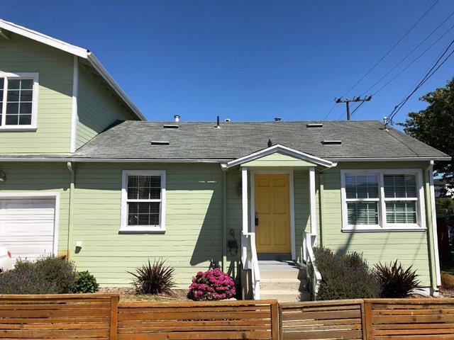 Centrally located single-family house with 3 bedrooms, 3 full bathrooms. Brazilian cherrywood hardwood floors and carpeting in bedrooms, newer kitchen with granite countertops, tankless water heater, and large master bedroom upstairs. Walking distance to downtown shops and restaurants, easy access to highway 101 or El Camino Real.