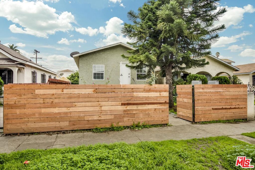 Welcome to these beautifully remodeled bungalows, 1742 W 36th St, 2 homes on 1 lot Ideal for investors looking for great cash flow or an owner to occupy. Both homes were renovated in 2017 with high-end fixtures, appliances, landscaping, new floors, and much more. Located in Jefferson Park, 2 blocks from the Expo/Western Metro station that goes from DTLA to Santa Monica! FRONT UNIT WILL BE DELIVERED VACANT.