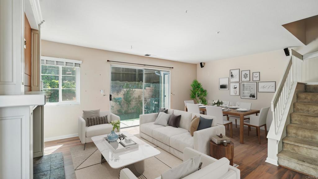 This townhouse is a spacious three-bedroom, 2.5-bath unit located in a secure gated community in Spring Valley. Ideal for first-time homebuyers, it offers a modern layout with an open-concept living area that seamlessly connects the kitchen and dining spaces. The master bedroom features an en-suite bath, while the additional bedrooms provide ample space for family or guests. Key amenities may include a community pool and playground, enhancing the overall living experience. The property is FHA and VA approved, making it accessible for buyers using these financing options. With its blend of comfort, security, and community features, this townhouse is a fantastic opportunity for those looking to settle in a welcoming neighborhood.