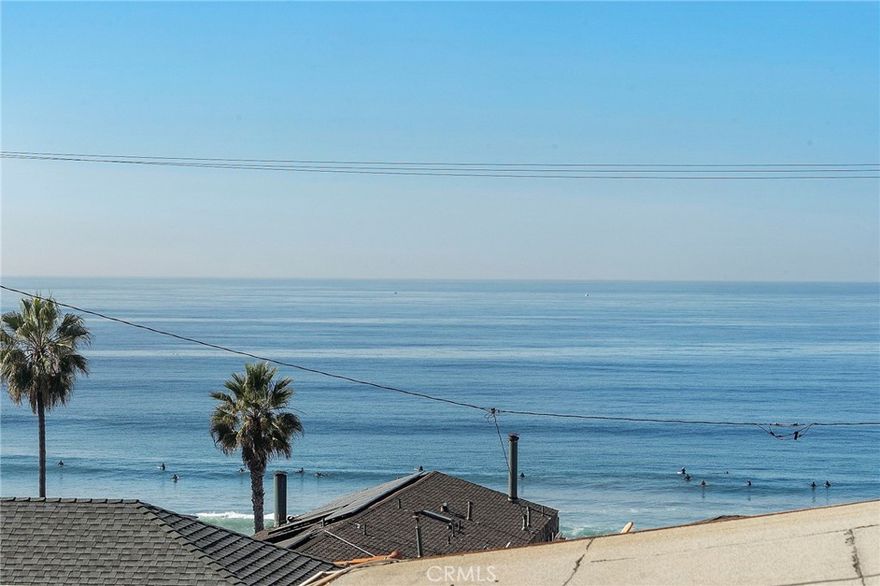 Less than half a block from the sand in the highly sought-after Manhattan Beach Sand Section, this beautifully remodeled duplex offers the ultimate coastal lifestyle. With stunning ocean views from throughout the property, a stylish modern design, and an unbeatable location, this is a rare opportunity in one of Manhattan Beach’s most desirable neighborhoods.



The upper unit is a spacious and light-filled 2-bedroom, 2-bathroom perch, where you can take in the ocean breeze and picturesque views. The lower unit is a complete 1-bedroom, 1-bathroom space perfect for recharging after work or a long day at the beach. It also features plenty of walk-in closet storage and laundry machines. Both units have been thoughtfully upgraded inside and out, blending contemporary finishes with beachside charm.



Whether you're looking for a dream beachside home with an income opportunity, a prime investment in a thriving rental market, or a future build site in an unbeatable location, this property offers endless potential. Just steps from the sand and moments from the vibrant North Manhattan Beach dining and shopping scene, as well as a short ride to Downtown Manhattan Beach’s upscale amenities, this is coastal living at its finest.