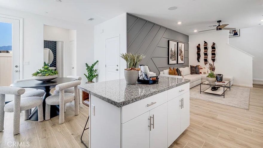 NEW CONSTRUCTION! Includes upgraded flooring! This new two-story home provides a modern and inviting layout. The first floor features an open-concept floorplan shared between the kitchen, dining room and Great Room. All three bedrooms are located on the second floor, including the luxe owner’s suite with a full bathroom, surrounding a versatile loft. A two-bay garage completes the home.

Tailwind is a new collection of single-family homes at the Renaissance masterplan, now selling in Rialto, CA. This gated community offers fantastic onsite amenities, including a relaxing swimming pool, playground, dog park, tot lot and much more. Homeowners will be a short drive from shopping, dining and entertainment at the Renaissance Marketplace. Renaissance boasts a prime location near the I-210 and I-15 freeways, providing easy commutes to Los Angeles, San Bernardino and other surrounding areas. The community is conveniently located near top universities such as California State University, San Bernardino (CSUSB) and the University of California, Riverside (UCR), offering excellent opportunities for higher education.