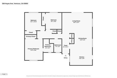 Tiny photo for 338 Hayes Avenue, Ventura, CA 93003 (MLS # V1-38403)