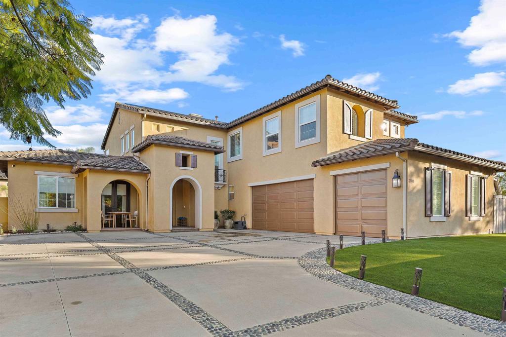 Exquisite Newly Remodeled Luxury Home in Gated Community. This stunning 4-bedroom, 3.5-bathroom home combines high-end finishes with custom details, offering an unparalleled living experience. Ideal for both family living and entertaining, this meticulously remodeled property features: - Primary Suite (Upstairs): Custom-built-ins, large walk-in closet, spa-inspired bathroom with a Toto washlet, standalone tub, and separate shower. - Second Primary Suite (Downstairs): Elegant bedroom with custom arched door, Venetian plaster walls, crystallized granite countertops with integrated LED lighting, custom closet, and backyard access. - Additional Bedrooms & Loft: Two spacious upstairs bedrooms with walk-in closets and a loft that can convert to a 5th bedroom. - Entertainer’s Dream Backyard: Saltwater pool with gas/electric heating, BBQ area, low-maintenance landscaping with drip irrigation, and fresh sealed concrete. - Energy Efficient: 28 paid-off Tesla solar panels for reduced energy costs. - Interior Features: Ipe hardwood floors, new tile, modern cabinetry, blackout shades, and a chef’s gourmet kitchen with a huge granite island. - Three-Car Garage: Marbled epoxy flooring, MyQ technology, and a 6-8 car driveway. - Security: Vivint system with outdoor cameras for peace of mind. This stunning home comes turnkey, ready for immediate enjoyment, with all furniture, fixtures, and accessories included (excluding a few sentimental pieces). The thoughtfully curated interiors feature custom-made furniture and high-end brands such as RH, Arhaus, Blue Dot, Crate & Barrel, and more, ensuring both style and comfort throughout. A rare blend of luxury, energy efficiency, and modern design—this home is a must-see!