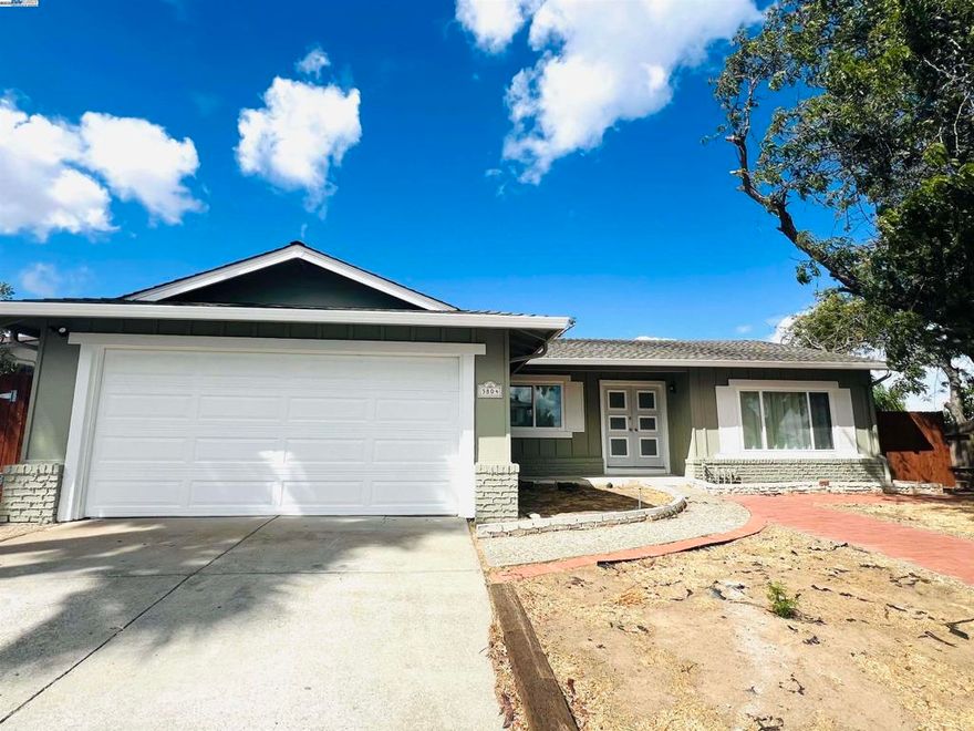 Welcome to this beautifully newly remolded  4-bedroom, 2-bath single-family home offering 1,550 sq. ft. of comfortable living space in a quiet Pittsburg neighborhood. This charming residence features a bright open floor plan, spacious living room, and a well-appointed kitchen with ample cabinet space, perfect for family gatherings or entertaining. The primary suite includes a private bath, while three additional bedrooms provide flexibility for guests, a home office, or hobbies. Step outside to a private backyard ideal for BBQs, gardening, or simply relaxing. Attached 2-car garage plus driveway parking. Conveniently located near schools, shopping, parks, BART, and Hwy 4 for an easy commute. A wonderful opportunity for first-time buyers, growing families, or investors!