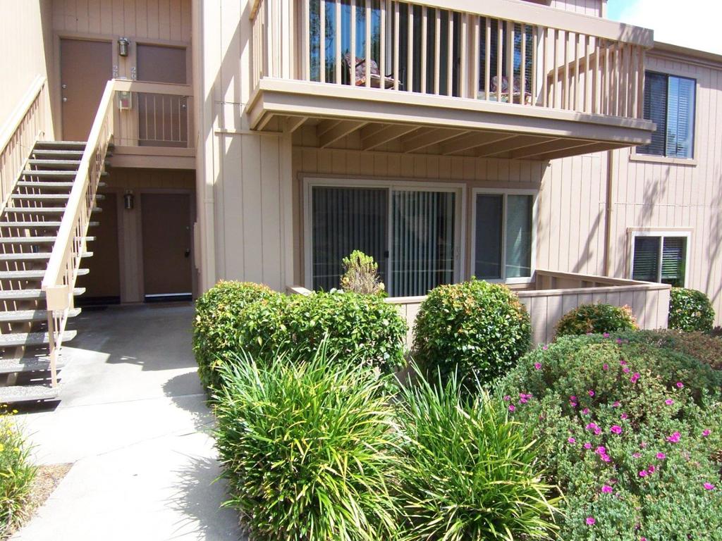 Affordable housing by the City of Monterey. Income limits, maximum of 2 people. 1 person $40,600 2 people $46,400. Must make application with city and take 2 online classes. Laminate bamboo floors, dual pane windows, designated Handicap unit as there is no tub, just a shower and on first floor. Deck looks toward Forrest and BBQ.