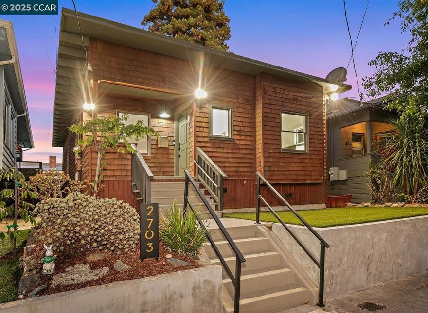 STUNNING Home with an ADU in Berkeley's desirable San Pablo Park Neighborhood! Marvel at the abundance of charm and natural light upon entering. Living room flows seamlessly with the dining room and kitchen. Kitchen boasts stainless steel appliances, gorgeous quartz counter tops, shaker style cabinets, a breakfast bar, and so much more! Don't forget to check out the ADU with it's own private entrance, living room, full kitchen, laundry room, and a bathroom that you're sure to enjoy! With a Walk Score of 88 and a Bike Score of 90, you're minutes from restaurants, shopping, parks and more! These gems are truly a MUST-SEE and will go fast! Come take a look today!