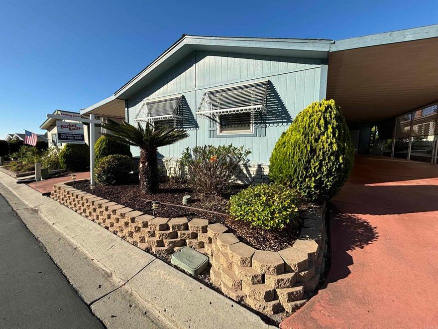 Move-in ready home in beautiful 55+ Camino Hills! You own the land. kitchen has been updated (2017) with stainless steel appliances, double oven, granite counter tops. Both bathrooms have been updated (2022)- the primary bathroom has more cabinets than you could fill, 2 sinks and an abundance of counter space. The A/C and furnace are new-like (2017) and have rarely been used, but were serviced in August. Brand new tankless water heater. All appliances convey. 433-A permanent foundation recorded. The community is beautiful with a large clubhouse with 3 pool tables, full kitchen, and plenty of space for all types of gatherings. The pool and spa are warm year-round, exercise room was renovated with all new equipment in August as well.