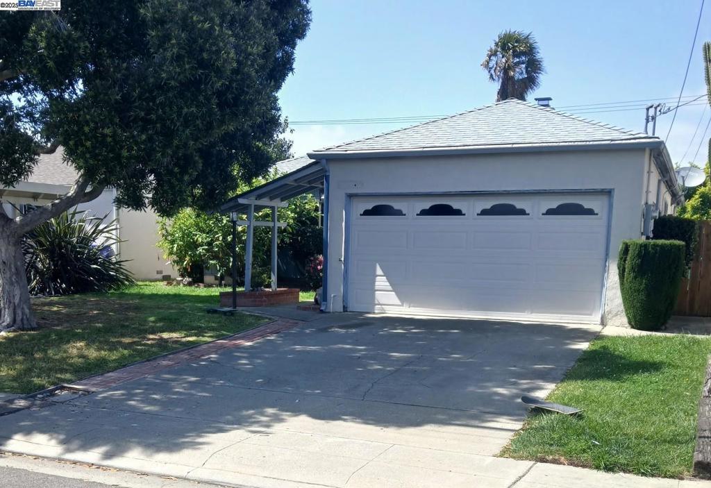 Welcome to this charming 3-bedroom, 2-bath home on a beautiful tree-lined street in San Lorenzo, CA! With 1,142 sq. ft. of living space on a spacious 5,000 sq. ft. lot, this home offers comfort and convenience. Enjoy a bright, inviting layout with well-sized bedrooms and two baths for easy living. The large yard is perfect for outdoor fun, gardening, or entertaining. Whether you’re hosting guests or enjoying a quiet evening, this home is designed for easy living. Location is unbeatable! Minutes from local schools, shopping, dining, and entertainment, everything you need is close by. Public transportation is steps away, with BART and AC Transit nearby for quick commutes. Plus, explore Kennedy Park, the San Lorenzo Community Center (The Duck Pond), and the Hayward Regional Shoreline/Bay Trail for endless recreation. With easy freeway access, this home is perfect for commuters. Don’t miss this fantastic opportunity to own a home in a sought-after neighborhood!