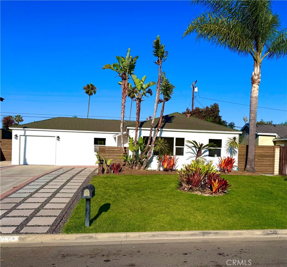 Presenting 2064 Republic Ave., Costa Mesa, CA.
Featuring 4 bedrooms, 2 bath rooms and a media room in over approximately 1700 square feet a living space.
This upgraded home boasts an open airy floor plan flooded with natural light in every room. Situated on a highly desirable street within the West end of Costa Mesa's popular Freedom Home tract. Surrounded by Canyon Park and adjacent to the Talbert Wilderness Reserve, you can walk or bike to Huntington and Newport Beach along wooded trails, fresh water ponds and habitat preserve zones.
This charming residence features year round Ocean Breezes, abundant natural light, upgraded kitchen and baths, new seamless flooring throughout, Dutch front door, upgraded interior doors, dual pane windows, interior laundry room with skylight, and recessed low voltage lights in every living space.
Enjoy central heating and air conditioning or relax outside on your large lot with nature landscaping, new hardscape and mature fruit trees.
All information provided herein is subject to verification and inspection by the buyers and their vendors.