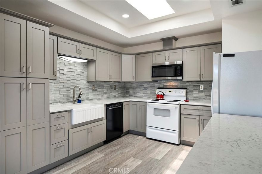 Welcome to 28375 Paseo Grande Drive, a beautifully updated condo in the sought-after 55+ community of Sun City Villas. This charming residence combines comfort, style, and low-maintenance living, ideal for active adults and retirees.



A private gated courtyard creates a welcoming first impression and provides direct access to a 2-car garage. Step inside to an open and airy layout filled with natural light enhanced by updated floors, lighting and paint.



The oversized living room is perfect for relaxing or entertaining, while the fully remodeled kitchen features modern appliances, generous cabinet space, and a convenient breakfast bar that opens to the dining area.



This home offers two spacious bedrooms, including a tranquil primary suite with a large walk-in closet and a beautifully renovated ensuite bath. The secondary bedroom offers flexibility as a guest room, home office, or creative space.



Enjoy your private outdoor patio ideal for morning coffee or soaking in the California sun. This home’s low-maintenance design gives you more time to enjoy everything Sun City has to offer.



As part of the Sun City Villas, residents enjoy access to resort-style amenities including a pool, spa, tennis court, and clubhouse. HOA covers exterior maintenance, water, sewer and sewer offering added peace of mind.



Located near shopping, dining, medical centers, and major roadways, this turnkey home delivers convenience and community. Don’t miss the chance to make it yours—schedule your private tour today!