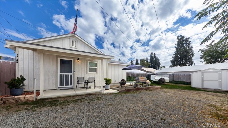 This is a single story small home with two bedrooms and one bathroom that was completely remodeled top to bottom approximately 6 years ago. There is good use of space for the square footage. The property comes with appliances and a 10x12ft Shed. The property is gated, fenced and is accessed between Avenue B and C on an alley and California and Adams. This cute home is right in the heart of the Uptown Historic District of Yucaipa with the Performing Arts Theatre, restaurants and activities throughout the year. Several furnishings can be included in the sale: unfolding kitchen table and chairs, front room chairs, granite top tables, television, front room cabinet with fireplace heater, queen size murphy bed w / mattress, front patio chairs and tables.