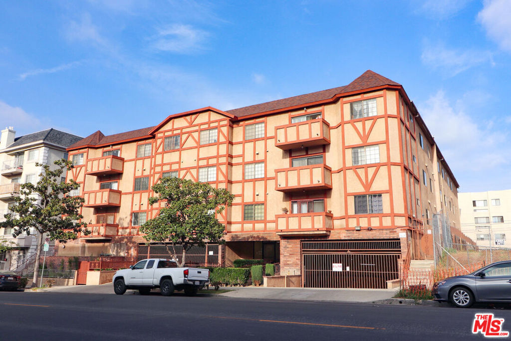 Welcome to this spacious and light-filled 2-bedroom, 2-bathroom southeast-facing corner unit at the desirable Westmoreland Chateau. Nestled on a quiet street near the heart of Korea-town and just minutes from Downtown LA, this condo offers the best of both world urban convenience and residential calm. Boasting high ceilings and a generous layout, this home offers excellent bones and the opportunity to remodel to your taste and add long-term value. Whether you're a first-time buyer looking to personalize your home or an investor seeking upside potential, this unit delivers. Enjoy the functionality of two well-separated bedrooms, each with their own full bath, creating a sense of privacy and comfort. The open-concept living and dining area flows seamlessly to a cozy balcony, perfect for your morning coffee or evening wind-down. This well-maintained complex offers secure access, a welcoming lobby, elevator, pool, trash chute, and more. The unit comes with two assigned gated parking spaces (tandem) and a rare private storage room located on the garage level. Conveniently located near shops, restaurants, Metro stations, freeways, Target, and Korea-town's vibrant dining and cultural scene. Don't miss this rare opportunity to own a bright corner unit in one of the most centrally located neighborhoods in Los Angeles.