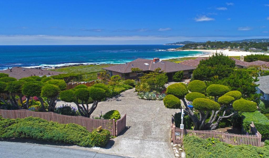 The majesty of the sea welcomes you to this oceanfront Carmel Meadows home. At over 4,200 square feet, this two-story, 5 bedroom, and 3.5 bath property offers a beautiful canvas for the next owner to create a showpiece refuge in a setting that captures the senses and inspires the mind. With sweeping views of Carmel Bay, Point Lobos and Carmel River Beach, we invite you to come and experience this ever-changing seascape.
