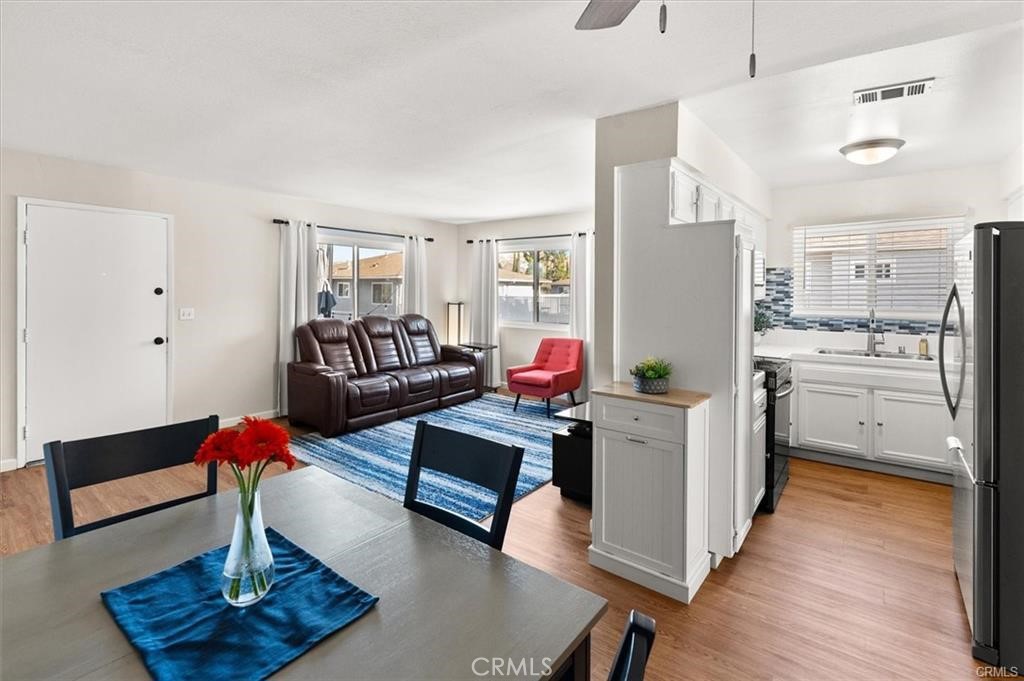 Beautifully Updated Single Condo with Spacious Private Deck
This charming and move-in ready 2-bedroom, 1-bath condo has been thoughtfully updated throughout. Enjoy peace of mind with newer interior paint, flooring, dual-pane windows, recessed lighting, appliances, vanity, commode, and garage door—plus no popcorn ceilings!
Bright, airy, and comfortable, the open layout is perfect for everyday living and easy entertaining. Step outside to your large, private deck—a rare and desirable feature ideal for relaxing or hosting guests.
Located in a well-maintained community with lush greenbelts, a sparkling pool and spa, a playground, and close proximity to shopping, schools, and everyday conveniences. Includes a private one-car garage with storage areas plus a dedicated carport.
A fantastic opportunity to own a beautifully upgraded home in a prime location!