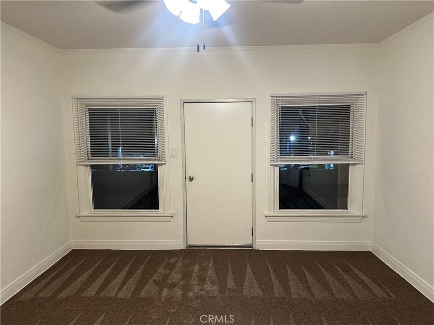 Charming 1 Bedroom Apartment in El Monte. This well-maintained unit offers comfort and convenience in a prime location. Recently updated with new paint, carpet, and flooring, the home feels fresh and inviting. The remodeled bathroom adds a modern touch, while a ceiling fan provides cooling comfort. Enjoy the convenience of one reserved parking space. Located near shopping, dining, schools, and easy freeway access, this unit is a great opportunity to live in the heart of El Monte.