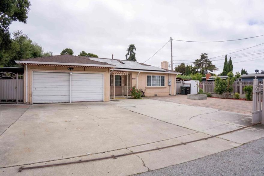 Nice location near University Ave. Remodeled kitchen* Granite counters* Remodeled bathrooms tile walls* Large master bedroom* large 2nd bedroom with retreat area* Secured front yard with room for additional parking. Solar panels are Owned* low maintenance yard*