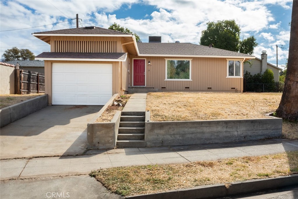 Here is the PERFECT PLACE to hang your hat and call your home! This cute 2 bedroom home within the city limits of Oroville has new paint inside and out, new carpet, new dishwasher and stove! Lots of windows for natural light, beautifully tiled bathroom, tiled kitchen flooring, laminate flooring, large picture window, central heat and air, and beautiful flowering front yard trees! 2 driveways to access property and for extra parking! The back yard is an open canvas for you to design, and the home is within walking distance to old downtown Oroville, offering restaurants, shops, and walking along the Feather River!!
BONUS!! The neighbors that I talked with are very excited about Hewitt park (which is across the street) being redone that will feature pickleball courts, a large new playground with ADA-compliant slides, a splash pad, water sprays, a dog park, walking trails, and more. https://www.actionnewsnow.com/news/orovilles-hewitt-park-is-making-major-progress/article_61c72428-0ba5-4b38-a426-cdeab3ef3050.htm
Make an appointment with your favorite agent today to see!!