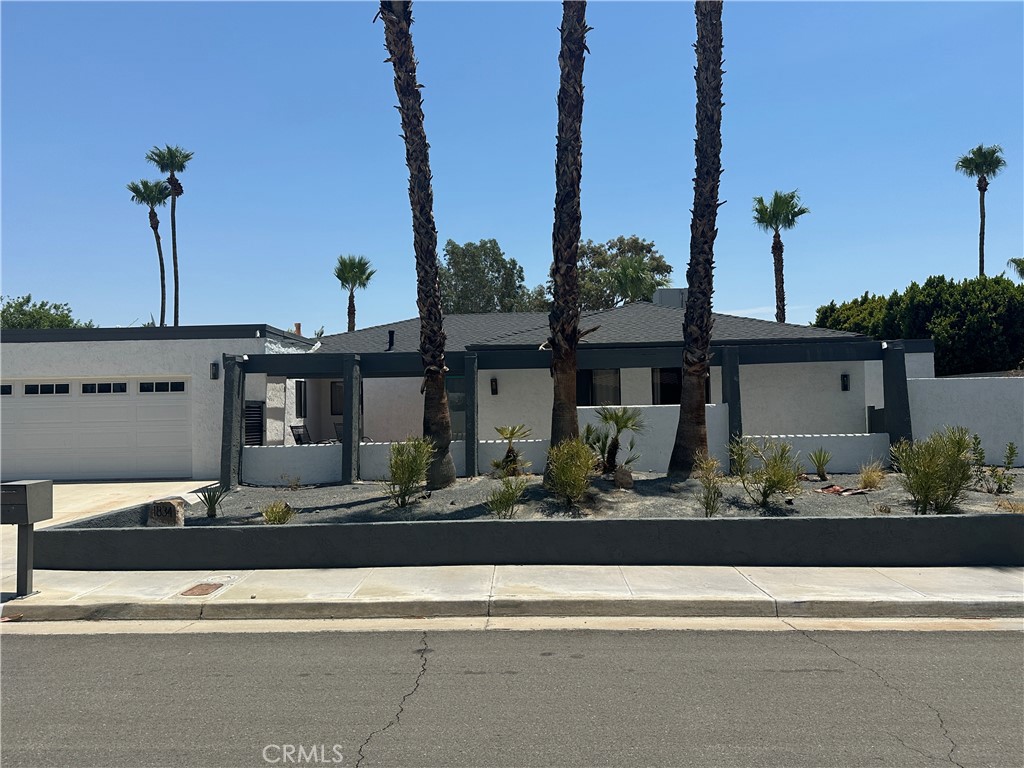Your Dream Home Awaits in the Heart of Palm Springs!
Discover this fully remodeled 4-bedroom, 3-bathroom oasis, perfectly situated just five minutes from vibrant downtown Palm Springs. Designed for indoor-outdoor living, this stunning home features expansive floor-to-ceiling sliders that open to a private backyard retreat on an oversized 10,000 sq ft lot. Enjoy breathtaking mountain views, a sparkling saltwater pool and spa, and beautifully updated landscaping—ideal for relaxing or entertaining in true Palm Springs style.
Inside, you’ll find modern elegance throughout with new porcelain tile flooring, a sleek updated kitchen with custom cabinetry and doors, and refreshed bathrooms. The home also includes new appliances, two mini-split A/C units, fresh interior and exterior paint, a brand-new roof, new RV gates and parking area, and an upgraded pool pump and motor.
Buyer and Buyer's agent to conduct a full investigation of the permitted and approved square footage, seller has never lived in the home.