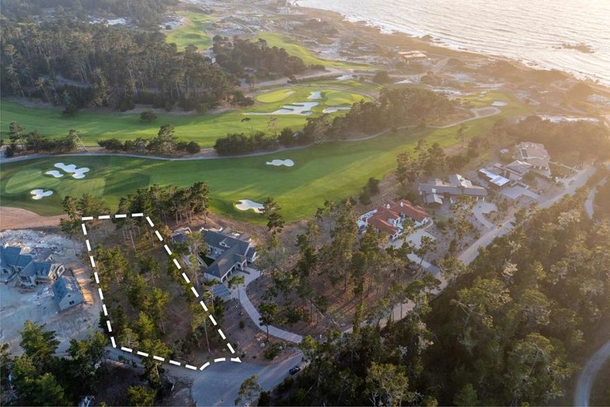 The highly sought-after 10 private parcels on Dunes Road quickly sold out in Pebble beach Company's initial offering. Now back on the market, the .82 acre lot 7 is one of the last development opportunities in this exclusive gated neighborhood directly overlooking the 1st and 6th fairways plus filtered views to the ocean horizon through the pines. Located near the north shore of Pebble Beach just off 17-Mile Drive and fronting the sixth and seventh fairways at Spyglass Hill Golf Course, this famed course was designed by Robert Trent Jones, Sr. and has been the setting for 50 years of tournament drama with its sparkling history of Crosby and AT&T Pro-Am Tournaments. Spyglass is loved for its challenge and scenic beauty. Pebble Beach, with miles of pristine coastline, hundreds of acres of protected forest, and world-class golf, dining, and accommodations, is an arrival point, a playground, a retirement opportunity, the perfect second home location, the ultimate lifestyle. Pebble Beach was founded almost a century ago with a single, overriding purpose: to create a world-renowned residential community and resort destination for generations to enjoy. Known as a mecca of golf, natural beauty, and luxury, Pebble Beach is at the very heart of the Monterey Peninsula.