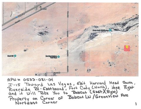 Photo of 4 Bobcat Lane, Newberry Springs, CA 92365 (MLS # HD24090636)