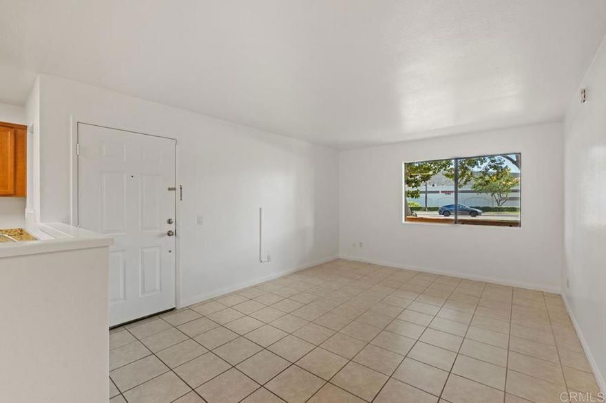 Welcome to Rancho San Diego! This charming 1-bedroom, 1-bathroom ground-floor condo offers 664 square feet of light-filled living in a beautifully maintained 6.64-acre community. Ideally situated in a view-facing location, this unit features a private patio for morning coffee or evening relaxation. Enjoy amenities including a sparkling community pool, clubhouse, and assigned parking. Conveniently located near shopping, dining, and public transportation, this home is perfect. Don’t miss the chance to own in one of El Cajon’s most desirable neighborhoods!