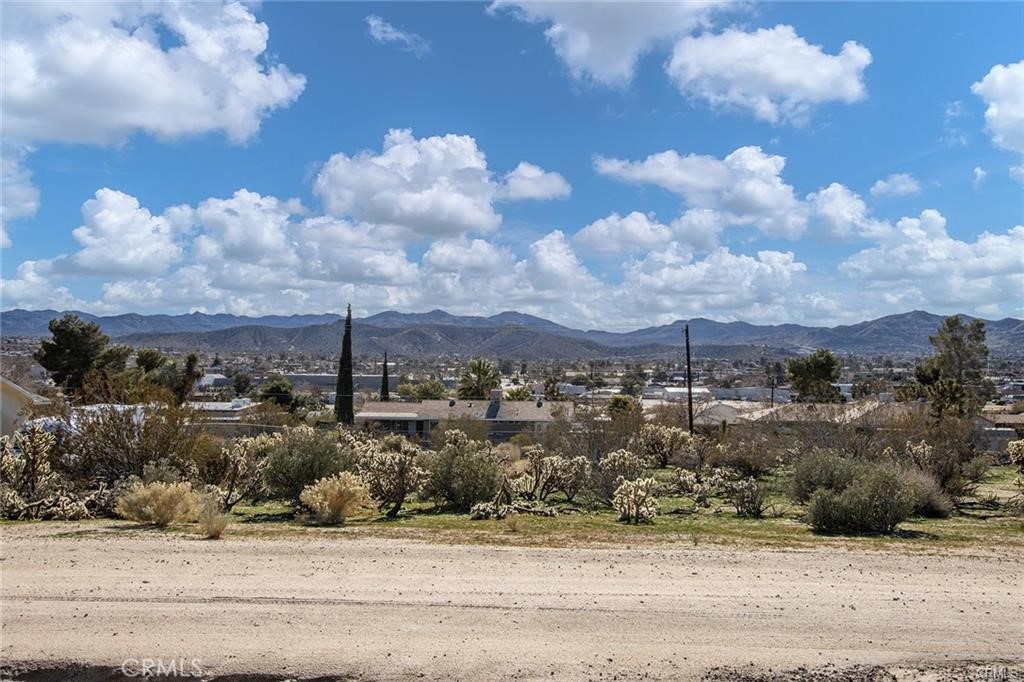 SEE THE VIDEO ABOVE!! Best-priced lot in town! Wonderful hillside lot in Yucca Valley with viewsThis property is near Joshua Tree National Park and other popular tourist destinations!! Great neighborhood close to all amenities, groceries, and stores. Skyline and city lights views. Utilities are available in the street. Plenty of natural desert fauna. Yucca Valley is a growing city. 30 miles from Palm Springs. 122 miles to downtown Los Angeles. Buyers must verify all utilities, zoning, and usage with all appropriate agencies.SEE THE VIDEO ABOVE!! Best-priced lot in town! Wonderful hillside lot in Yucca Valley with viewsThis property is near Joshua Tree National Park and other popular tourist destinations!! Great neighborhood close to all amenities, groceries, and stores. Skyline and city lights views. Utilities are available in the street. Plenty of natural desert fauna. Yucca Valley is a growing city. 30 miles from Palm Springs. 122 miles to downtown Los Angeles. Buyers must verify all utilities, zoning, and usage with all appropriate agencies.