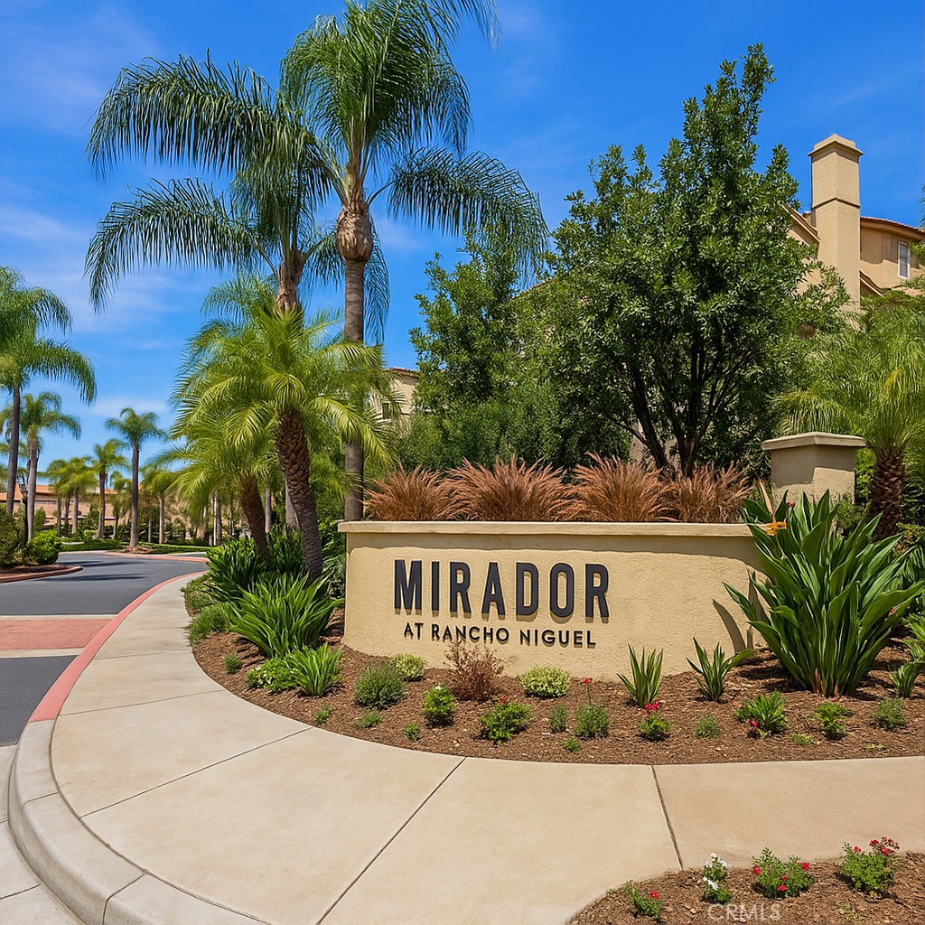 IN THE HIGHLY SOUGHT AFTER RANCHO NIGUEL COMMUNITY OF MIRADOR, FEATURING 2-BEDS, 2-BATHS, SINGE LEVEL, NO STAIRS, WITH AN ABUNDANCE OF NATURAL LIGHT AND A LARGE PATIO BACK-YARD. A rare offering not usually available at this price level in Laguna Niguel. Enjoy a spacious living area with a beautiful fireplace, full of natural light, ideal for entertaining friends and loved ones. The true focal point is the open-concept kitchen, featuring a newer refrigerator. This culinary oasis flows into a roomy dining area, which opens to a large back yard patio. The spacious master bedroom features a large walk-in closet, and large dual sink vanity. The master bedroom opens up to the spacious backyard to enjoy an evening nightcap just a step away. The second bedroom is elevated with an elegant touch, thanks to the mirrored closet doors that reflect the natural light, adjoined by an ensuite bathroom. Also, enjoy the convenience of an indoor laundry area. Gaze out at your oversized backyard oasis, featuring an impressive 800 square feet of patio crafted with gorgeous paver stones - the ultimate spot for hosting unforgettable gatherings under the stars. A discreet storage space keeps all your outdoor equipment neatly tucked away. Embrace the ease of an attached single-car garage and a dedicated covered carport just steps from your front entrance. The association has recently updated and beautified the exterior of the buildings and common areas. TRASH & WATER are paid for by the HOA. All plumbing was recently replaced with Pex Piping. The community offers residence controlled access to the resort style pool and spa. This highly desirable community of Mirador is conveniently located just a stone’s-throw away from renowned schools, boutiques, eateries and entertainment are all just a short stroll away, placing everything you desire conveniently within reach, including membership to the Rancho Niguel Recreation Club. Seize this extraordinary opportunity to claim this remarkable home as your very own. Book your personalized tour today and embark on the lifestyle you've always envisioned!