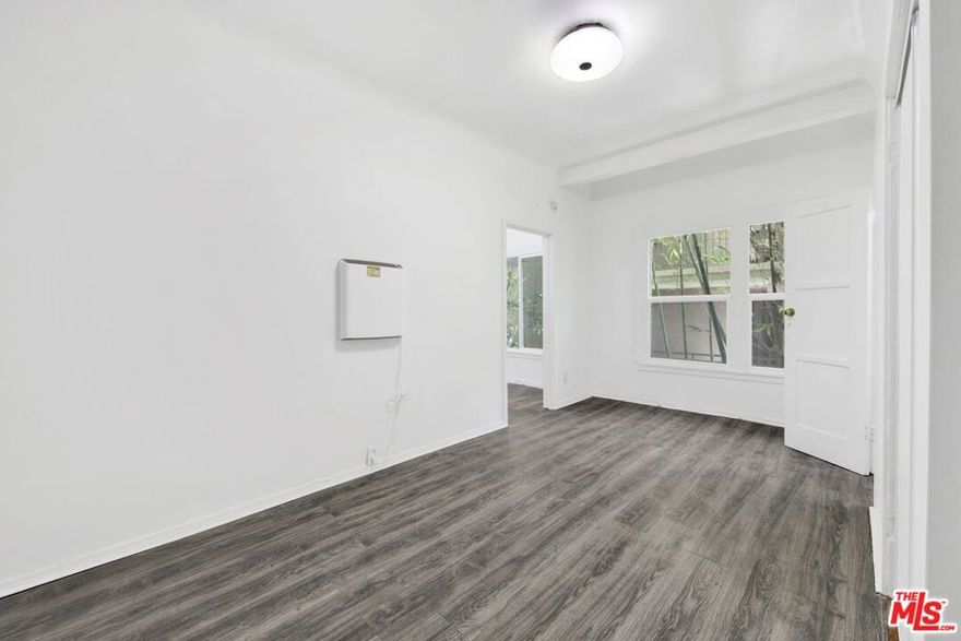 Charming 1920s Art Deco studio/1BA in prime Glendale near Americana, Galleria, shops, and freeway access. Private unit with laminate & tile floors, bright living area, and vintage character throughout. Water, gas & trash included tenant pays only electricity making monthly expenses simple. Street parking only; no A/C or on-site laundry, but close to convenient neighborhood laundromats. Perfect for those seeking classic architecture and a walk-able lifestyle. Call for appointment to view.