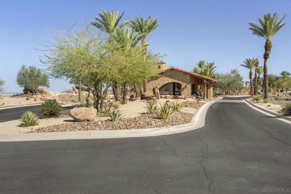 Experience the essence of desert luxury in this highly upgraded Rams Hill home, situated on the 2nd fairway of the acclaimed Tom Fazio–designed Rams Hill Golf Course in the sought-after Santa Rosa community. This meticulously maintained single level 2-bed, 2-bath home offers breathtaking panoramic views of the Santa Rosa Mountains, stunning sunrises, and the pristine golf course—all visible from the private rear patio, kitchen, living room, and primary suite. Spanning 1,765 sq. ft., the home blends timeless desert design with modern upgrades. The step-down living room features exposed wood-beam ceilings, a cozy fireplace, and a wet bar—ideal for entertaining or relaxing. The remodeled kitchen & bathrooms include leathered granite countertops, custom cabinetry and upgraded fixtures, complemented by updated flooring and new window coverings throughout. The spacious primary suite offers high ceilings, a walk-in closet, and a spa-inspired bath with soaking tub, walk-in shower, and dual vanities. Outdoor living is seamlessly integrated with patios designed for al fresco dining, entertaining, and enjoying the serene desert vistas. Additional features include owned solar, interior laundry, a 2-car garage with storage & workshop space, and professionally landscaped grounds with citrus trees, an herb garden, and drought-tolerant plantings. Ideally located near tennis, pickleball, bocce, pools, and the Rams Hill Clubhouse, this exquisite property offers an exceptional desert lifestyle and is the the ultimate Borrego Springs retreat to enjoy year-round or as a refined vacation escape. This highly upgraded Rams Hill home has been meticulously maintained and provides breathtaking, sweeping views of the Santa Rosa mountains, stunning sunrises, and the Rams Hill Golf Course that can be seen from the private rear patio as well as the kitchen, living room and primary suite. Located in the highly sought after Santa Rosa community, this fabulous 2 bedroom, 2 bath single level home is situated on the second fairway of renowned Rams Hill Golf Course. Built in 1985 with a spacious 1,765 square feet floor plan, this gorgeous home is turnkey, with professionally designed interior, owned solar panels, interior full size laundry and a private 2 car garage with a workshop space and built-in storage. Features include upgraded kitchen and bathrooms, with leathered granite counter tops, new cabinetry, new fixtures, updated flooring and new window coverings throughout the home. The step-down living room has dramatic exposed wood beam ceilings, a cozy fireplace and a wet bar—ideal for entertaining or relaxing by the fire. The en-suite primary bedroom features high ceilings, a walk in closet, soaking tub with separate walk-in shower and a dual vanity. Indoor-outdoor living is highlighted throughout as the property has ample patio space for relaxation, entertaining and al fresco dining, all while taking in stunning views. The property has also been professionally landscaped including new citrus trees, a herb garden with a drip irrigation system and drought tolerant plantings yard space. 4604 Desert Vista Dr is ideally located and an easy walk to tennis, pickleball, Bocce ball, two-swimming pools, spa, the Tom Fazio designed golf course, and the Rams Hill Clubhouse and Restaurant. For those looking for tranquility, stargazing, golf, hiking, cycling, art appreciation, or simply to relax, this exquisite property offers an exceptional desert lifestyle and is the the ultimate Borrego Springs retreat to enjoy year-round or as a refined vacation escape.