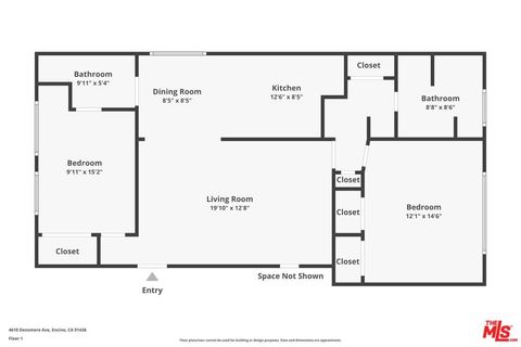 Tiny photo for 4610 Densmore Avenue #105, Encino, CA 91436 (MLS # 25602011)
