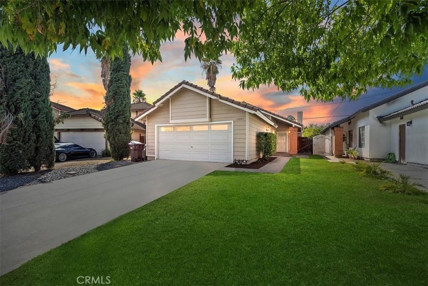 Welcome to 15207 Paige Avenue, a beautifully refreshed 2-bedroom, 1-bath home offering comfort, convenience, and opportunity in one of Moreno Valley’s growing neighborhoods. Perfect for first-time buyers, those looking to downsize, or investors seeking a strong rental option, this home combines affordability with modern updates. Step inside to a bright and inviting living area enhanced by new flooring, new carpet in rooms, new gas range & hood, and fresh interior paint that give the home a warm, contemporary feel. The functional layout flows easily from the main living space to the kitchen and bedrooms, creating a cozy yet open atmosphere ideal for everyday living. Outside, the spacious yard offers plenty of potential, whether for entertaining, or future expansion. With its single-story design, low-maintenance setup, and updated finishes, the home provides a perfect blend of comfort and practicality. Located close to shopping, dining, parks, and schools, and with easy access to major freeways, this home makes commuting simple and daily life convenient. Moreno Valley continues to grow and attract investment, making this property a smart choice for both personal use and long-term value. Discover the perfect place to start your next chapter at 15207 Paige Avenue, a move-in-ready home with charm, upgrades, and an unbeatable location.