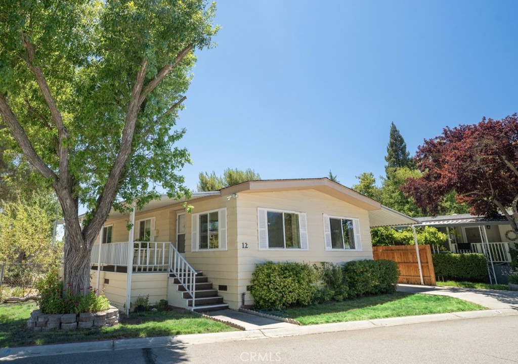 Own Your Land!
Welcome to 12 Via Santa Barbara, a charming, well-maintained home in the desirable Rancho Paso 55+ community. Enjoy the benefits of land ownership and an active lifestyle without space rent.This spacious ~1,344 sqft 2 bedroom 2 bathroom home features an open-concept layout filled with natural light. The bright kitchen perfect for entertaining and a reverse osmosis system. The private primary suite is a peaceful retreat, complete with an en-suite bathroom and an oversized soaking tub.Outside, a covered front porch offers a relaxing spot for coffee in the mornings. Interior has recently been paintedThe low-maintenance exterior includes a large storage shed at the rear of the property. Rancho Paso is known for its friendly atmosphere and amenities such as two clubhouses, a swimming pool, walking parks, and social events year-round all located in the heart of Paso Robles wine country.If you’re seeking low-maintenance living with great amenities and ownership of your land, this home is a perfect fit. Don’t miss your chance schedule a tour today!