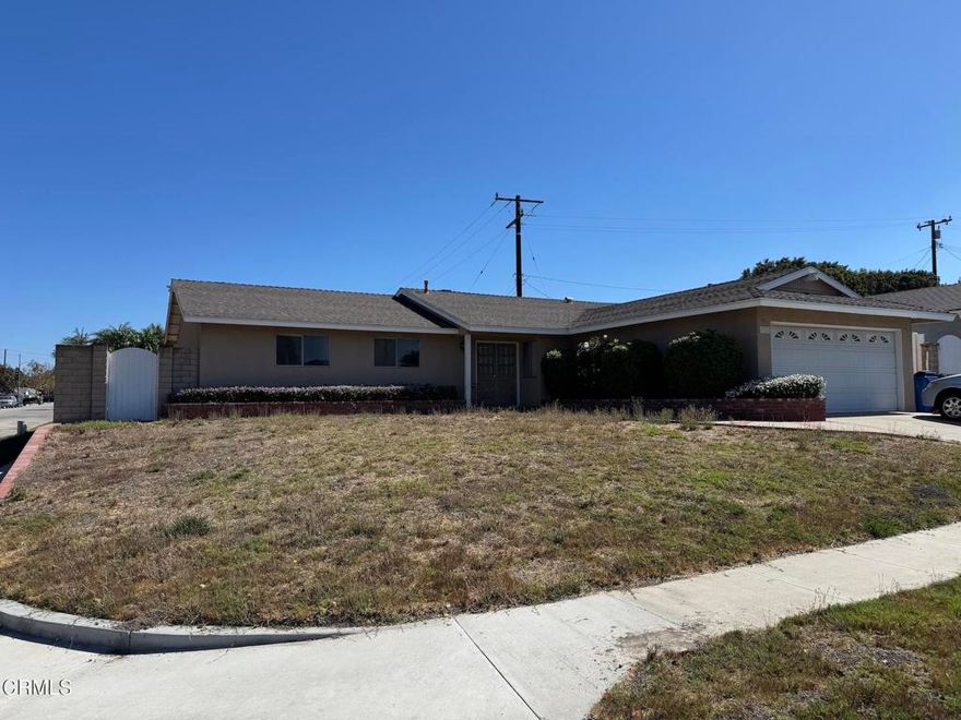 Great opportunity in a great neighborhood of Simi Valley. This home is priced to sell in the current condition. The home needs work but the effort will be worth it.  The home is a 3 bedroom 2 bath with a two car garage on a corner lot. There are all kinds of potential enhancements you can make here.  The home is priced to allow someone who wants to dig in and invest some time and effort into this place to have room to do so. Talk to your lender for the various programs that may work best for you.