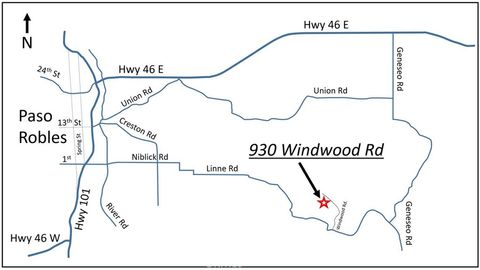 Tiny photo for 930 Windwood Road, Paso Robles, CA 93446 (MLS # NS25081081)