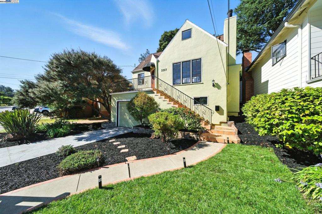 Welcome to 3357 Jordan Rd, a freshly updated Tudor-style gem nestled on a tree-lined street in one of Oakland’s friendliest pockets, where evening moments, park playdates, and neighborly hellos are part of the rhythm of life. This storybook home offers the perfect blend of charm, comfort, and thoughtful updates. Inside, you’ll find refreshed interior paint, updated lighting, and lightly updated bathrooms that bring a clean, polished feel throughout. The flexible layout includes a sunny upstairs primary suite with its ensuite bathroom and bonus area are ideal as a private retreat or easily transformed into an office, creative studio, or second living area. With freshly landscaped yard (front and back!), timeless architectural details, and a cozy, welcoming flow, the home feels instantly inviting. Plus, you’re just minutes from local parks, dining, and neighborhood shops, with quick access to Hwy 13 for effortless commuting. 3357 Jordan Rd isn’t just a house, it’s a place to grow, gather, and enjoy the best of Oakland living. Come experience it for yourself!
