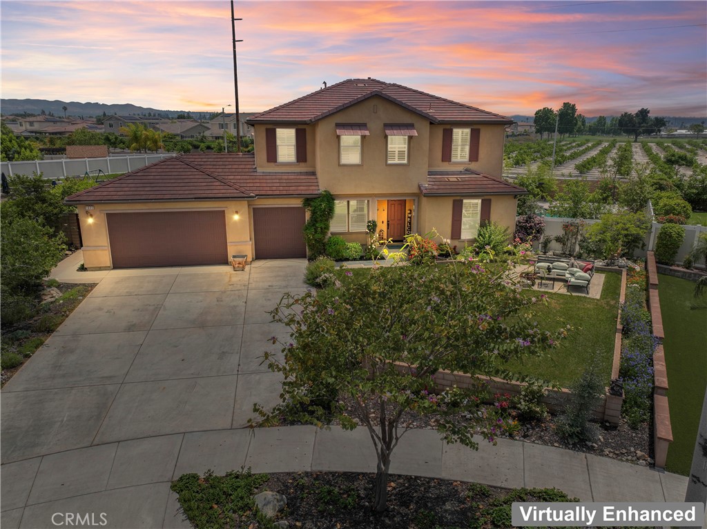 Tucked away at the end of a quiet cul-de-sac in one of Redlands’ most sought-after neighborhoods, this beautiful 4-bedroom, 3-bath pool home offers over 2,700 sq ft of thoughtfully designed living space.
The minute you walk in, you’ll feel how open and bright it is. Soaring ceilings, tons of natural light, and a layout that just makes sense. Whether you're cooking dinner in the kitchen, chatting with friends in the living room, or sharing a meal in the dining area, everything flows. The kitchen features quartz countertops, a walk-in pantry, and plenty of storage — perfect for weeknight dinners or hosting Sunday brunch.
But let’s talk about the backyard — because this is where the magic happens.
Imagine this: a sparkling pool with a new pump, mountain views, a cozy gas fire pit, and your own outdoor kitchen with gas hookup. And then there’s the fruit orchard — yes, a full-on orchard with 22 fruit trees including Meyer lemon, peach, apple, blood orange, strawberries, blueberries, goji berries and more. It’s like having your own private farmer’s market right outside your door.
The home is a smart home too — so whether it’s adjusting the temperature, checking the garage door, or heating up the pool, you’ve got control from your phone.
Other features you’ll love:
*26 solar panels (16 paid, 10 leased)
*A massive 3-car garage for all your gear, tools, and toys
*Wired for whole-house sound and data, ready for work or play
*Close to parks, top-rated schools, and downtown Redlands, but still tucked away in your own peaceful escape
This isn’t just a house — it’s a lifestyle. A place where you can slow down, stretch out, and create the kind of memories that last a lifetime.