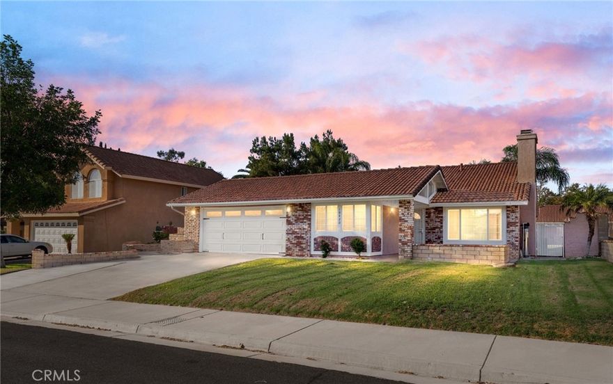 WOW - This is a Wonderful SINGLE STORY Home with a SPARKLING POOL and Located on a Quiet CULDESAC!!  NO HOA FEES, LOW TAXES and NO Solar Package to Assume * * Walking Distance to KING High School and Minutes to ALL AMENITIES!!  Come Enjoy this SPACIOUS Floor-Plan offering 1525sqft with 4 LARGE Bedrooms, Separate Office/Den (could be 5th bedroom) and 2 FULL Bathrooms * * EXTRA Large Living Room with HIGH Pitched Ceilings and Brick Fireplace * * REMODELED Kitchen with GRANITE SLAB Counters & Back-Splash, STAINLESS STEEL Appliances, Raised Breakfast Counter for the Kids, Lots of Cabinetry and Breakfast Nook to Enjoy your Morning Coffee * * Separate Den/Office can be used as a Play-Room, Exercise Room or your In-Home Office * * TERRIFIC Backyard with Refreshing POOL, Covered Patio, Grass for the Kids to Play, Tall Palm Trees, Storage Shed, DOGRUN, Accent Lighting, Added Drainage and Surrounded with Block-Walls * * UPGRADED Throughout with Whole House Water Filtration System, NEW DUAL PANED WINDOWS, 2-Toned Interior Paint, Ceiling Fans, Crown Molding, Remodeled Kitchen, Tiled & Wood Flooring Throughout, Recessed Lighting with Coffered Ceiling and Much More * * SPACIOUS Primary Bedroom with HIGH Ceilings and PRIVATE Access to the Backyard  - AND -  Primary Bathroom with Custom Tiled Walk-In Shower * * (3) Additional Nicely Appointed Bedrooms * * WONDERFUL Curb Appeal with Front Courtyard to Enjoy the Evening Breeze, Beautiful Brock Accents and TWO CAR Attached Garage with added Concrete for Guest Parking or Boat/RV Parking * * Wonderful FAMILY-FRIENDLY Community and Close to King High School, Close to Parks, Schools, Shopping, Restaurants/Dining and EZ Freeway Access * * SELLER IS MOTIVATED - Send Your Offer before its TOO Late!!