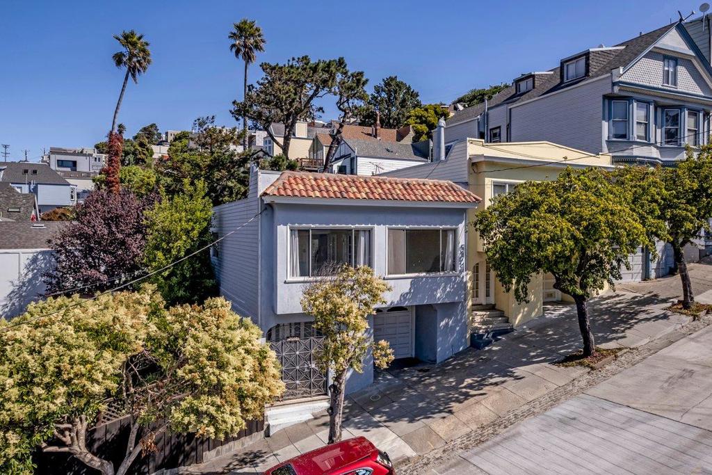 Welcome to your 2025 fall project! 2018 23rd Street offers some lovely views, great natural light and a fantastic opportunity for a visionary to remodel this spacious home located in desirable sunny Potrero Hill neighborhood. This traditional 1928 home has been owned by the same family for over 60 years. Featuring 2 bedrooms, 1 bathroom, formal living room, separate dining room and a spacious kitchen. Not to be missed is the oversized expansive garage with plenty of storage and tandem parking. Level backyard with lemon and pear trees and excellent space for gardening and entertaining. Situated in a great community with so many amenities! - walking distance to desirable Starr King Elementary School, Starr King Open Space with its beautiful views, Potrero Hill Recreation Center and Potrero Branch Public Library. Enjoy the Mission District and 18th Street corridor with vibrant restaurants and shopping. Minutes away from grocery stores such as Safeway and Whole Foods. Excellent proximity to Oracle Park, Chase Center, SF General, Kaiser and UCSF hospitals. Convenient public transportation with access to CalTrain, BART, SFO and 101/280 freeways. Enjoy the sweeping views and steep hills that Potrero Hill has to offer!