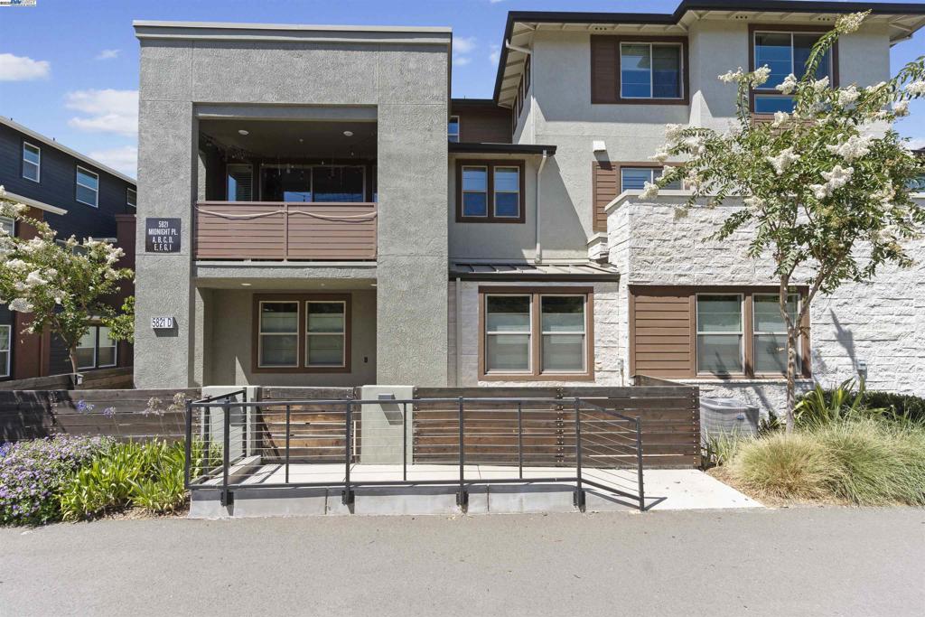 Experience the power of an east-facing single-story home—long considered a symbol of prosperity, warmth, and fresh beginnings. This rare 1,618 sq ft first-floor condo in Dublin’s sought-after Boulevard community blends modern luxury with timeless energy. The open-concept layout is filled with abundant natural light. The chef’s kitchen features rich espresso cabinetry, granite counters, herringbone backsplash, stainless steel appliances, and a large island with bar seating. It opens to a spacious dining area and sunlit family room—perfect for everyday living and entertaining. Three generously sized bedrooms with walk-in closets, custom window treatments, epoxy garage floors, and a built-in water softener add comfort and convenience. Step outside to a large private patio ideal for morning coffee, weekend relaxation, or al fresco dining under the stars. The no-stairs layout supports multigenerational ease. There’s a 220V EV charging outlet in the garage and a public charging station just outside. Enjoy resort-style amenities including a shimmering pool with beach-entry kids’ section, clubhouse, gym, BBQs, and a 32-acre park. Minutes to BART, shops, schools, and trails.