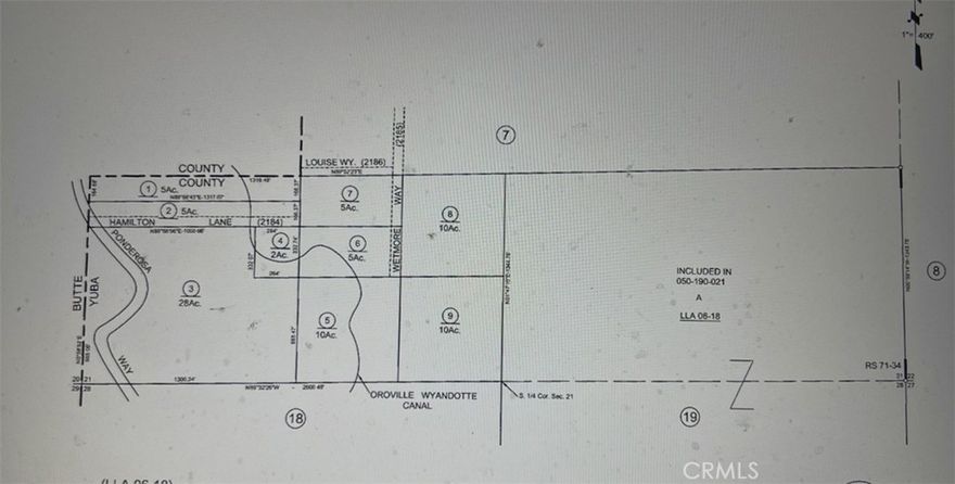 Great opportunity to own 5 acres of paradise. Incredible views! This property sits just outside Butte County, close to retail, fire station and casino. Don't miss out!