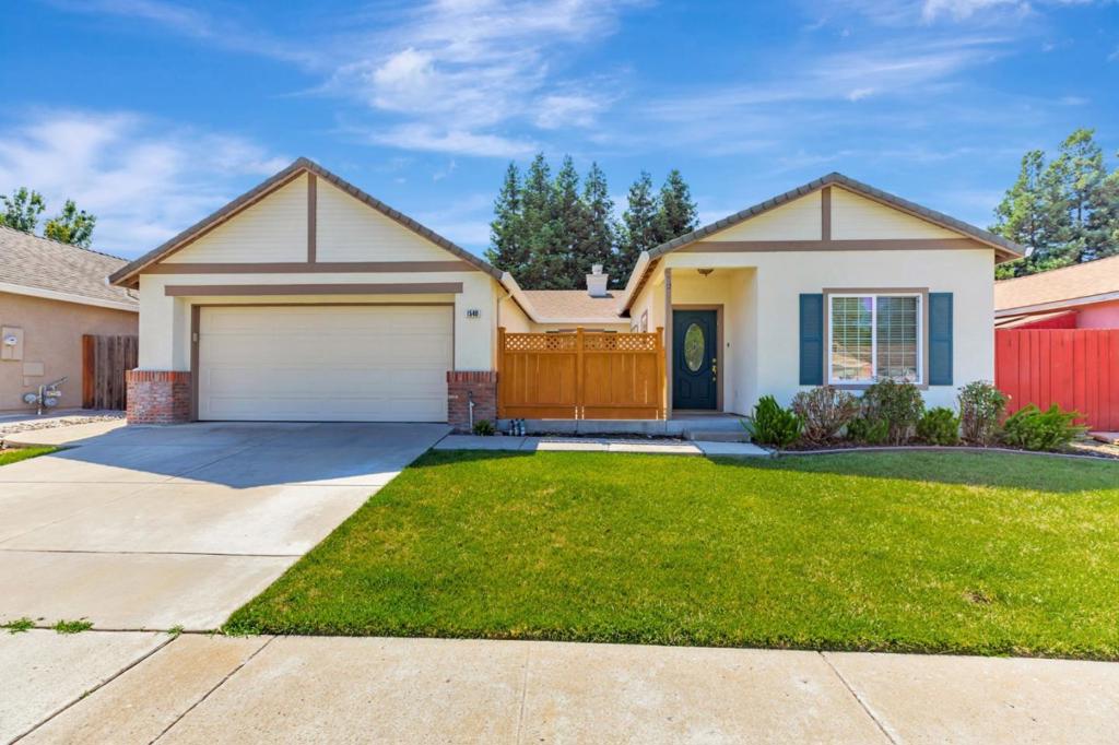 Nestled in a highly sought-after neighborhood near Christopher High School and Luigi Aprea Elementary, this beautifully appointed 1941sf. single-story home offers 4 bedrooms, 2 baths. Step inside to discover a large open kitchen with high ceilings, ample cabinetry, and overlooking the large family room. The formal dining room with hardwood floors overlooks the center exterior courtyard. Guest bedroom or office is positioned toward the front, ideal for visitors or a home office. Three additional bedrooms, located left toward the rear, provide privacy and comfort. The large master suite has a sliding glass door that opens to the backyard. The spacious master bathroom is a spa-like haven, complete with dual sinks, large shower, and a generous walk-in closet. The backyard offers a privacy with a covered patio. A storage shed provides ample storage space. Located just minutes from Christopher High School and De La Vega Elementary, this home is perfect for families seeking convenience to local schools. The vibrant Gilroy community offers easy access to parks, shopping, dining, and major commuter routes, making this location as practical as it is desirable. This home is move-in ready and staged to impress, and ready to welcome its next owners.