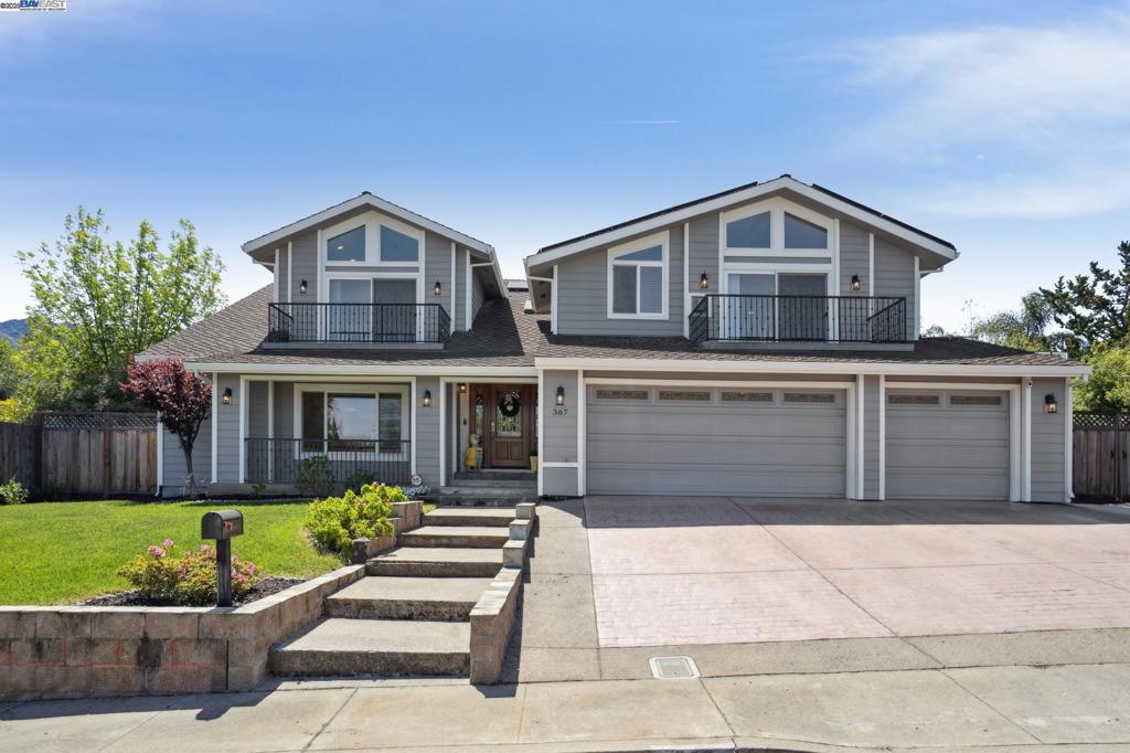 Located in the sought-after Dana Hills neighborhood of Clayton, this exquisite 4,318 sq. ft. home is offered at $1,899,000. Nearly rebuilt/expanded in 2008/2009, the residence features 4 spacious bedrooms, 4 bathrooms, and a versatile loft/theater room with a barn door and its own dedicated bathroom. The chef-inspired kitchen includes top-of-the-line GE Monogram appliances, a six-burner gas range with griddle, a Miele espresso maker, and a large island with a prep sink and plenty of cabinet space. The luxurious primary suite offers vaulted ceilings, a gas fireplace, a wet bar, two walk-in closets, and an ensuite bathroom with a soaking tub, walk-in shower/steam room, dual vanity, and a private deck. The backyard is perfect for entertaining with a built-in gas BBQ, granite counters, a pool with a Baja shelf, spa, sport court, and outdoor speakers. Additional highlights include 4 balconies with stunning views, a 3-car garage with ample storage, 3 tankless water heaters, a wall vacuum system, and an EV charger. The HOA fees are $245/quarter, which grant access to a pool, clubhouse, and well-maintained walking paths. OPEN HOUSE SUNDAY 8/24 1-4pm!