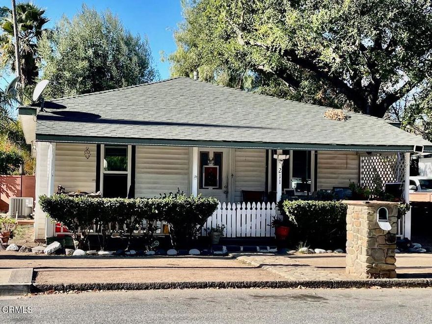 Live the best life in this charming home in the heart of beautiful Downtown Ojai with endless opportunities. This spacious 3 bedroom, 2 bath offers quiet living and the action of the majestic village at the same time. Bonus, a separate, detached ADU studio with its own private entrance and patio. Opportunity for additional rental income or your very own art studio. This property is zoned as VMU, Village Mixed Use, this amazing location with these opportunities could also make your business dreams come true. Steps from the Arcade shops, restaurants, wineries, Athletic Club, art galleries, Libby Bowl, theater and much, much more. Walk to Ojai's finest restaurants, then stroll through the unique whimsical shops, it is the good life in Ojai.