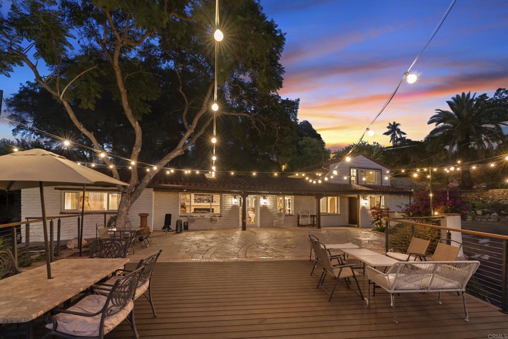 Welcome to 10013 Pandora Drive, a hidden gem on MT HELIX that combines privacy, charm, and panoramic views. Set on just under a half acre, this property offers a spacious yard designed for gatherings, celebrations, and outdoor living at its finest. It’s the perfect setting for entertaining—or simply relaxing and enjoying the views that stretch for miles. Inside, you’ll be greeted by soaring open-beam ceilings that add both character and warmth to the home. Natural light pours into the living spaces, highlighting the unique details and comfortable flow throughout. Tucked in a wonderful neighborhood with great neighbors, this home offers the rare balance of community connection and private retreat. With its unbeatable setting, expansive yard, and stunning vistas, 10013 Pandora Drive is more than a home—it’s a lifestyle.