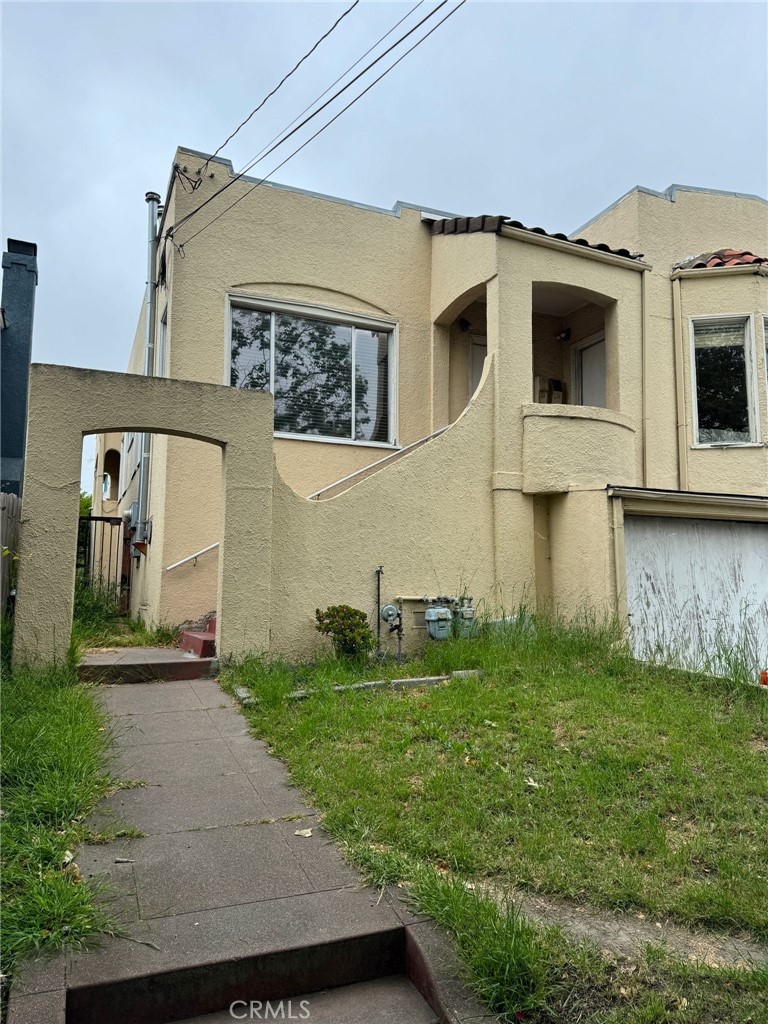 FIXER WITH LOTS OF POTENTIAL!  This charming duplex features two spacious units with two bedrooms and two bathrooms but NEEDS SOME LOVE!  Awesome rental property.  Great property to live in one side and rent out other side.  Garage has been framed for possible 3rd unit, permits unknown. Each unit has it's own fenced backyard. Ideally located in the Laurel District/Fruitvale neighborhood close to both 580 & 880 freeways, Highway 13, BART, & neighborhood amenities. Walking distance to nearby schools.  Residents enjoy excellent connectivity to all parts of the Bay Area.  Shopping, dining, parks and hiking are just minutes away making this location highly desirable for both renters and owner occupants. Don't miss out!