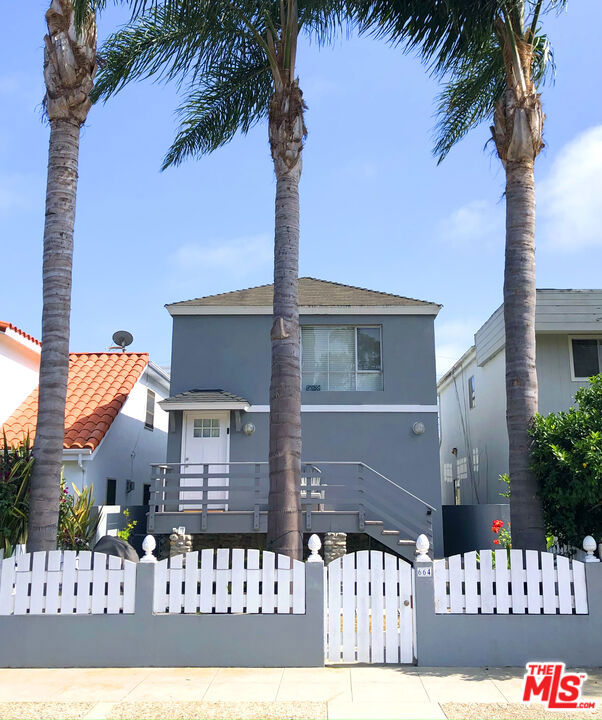 Welcome home to Venice! Just a block to the action on Abbot Kinney, the beach bike path at Washington Bl., 2 minutes to Venice pier. A Move-in ready, 1992 built Townhome style, with all rooms on second level. Filled with natural light and high ceilings and remodeled in 2019. A stylish modern kitchen and 2 newer bathrooms, plus engineered grey wood floors. 3 bedrooms with large closets and a spacious primary bedroom with private bathroom inside. Front grass area for outdoor chilling plus a gated rear patio area with a private garage, extra storage and laundry. Off street parking for 1 car inside gate. Come live the Venice dream!