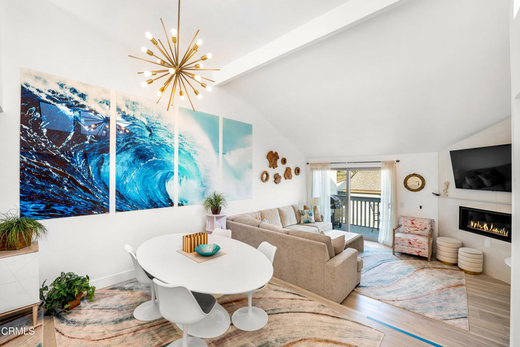 Hollywood Beach Ocean View Condo - Marina and Coastal Living CombinedEnjoy the best of both worlds--walkability to the beach and the harbor--from this beautifully remodeled condo in the heart of Hollywood Beach. With stunning views of the Pacific Ocean and the marina, this home offers the ultimate coastal lifestyle.Step inside and feel the light, breezy ambiance. The open-concept layout seamlessly connects the updated kitchen, dining, and living areas--perfect for relaxing or entertaining after a day on the sand.Featuring three spacious bedrooms and two stylish bathrooms, there's plenty of room for guests or family. Wake up to the sound of waves and sip your morning coffee or evening wine on one of two private decks, where you can watch the boats drift by and take in colorful sunrises and sunsets.Extras include indoor laundry, tandem covered parking, and gated guest parking for added convenience. The gated community offers top-notch amenities: pools, spas, and tennis courts, all just steps from the beach, harbor, restaurants, pubs, and the popular Sunday farmers market.Come experience the laid-back charm and unbeatable views of Oxnard's coastal gem--your perfect beachside retreat awaits.