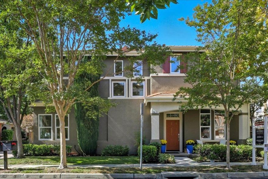 Nestled in the highly desirable Whitman Park community of Mountain View, 118 Magnolia Lane offers not just a home, but a lifestyle. This beautifully updated 3-bedroom, 3-bath residence includes a convenient ground-floor bedroom and a luxurious primary suite with a custom walk-in closet, perfectly suited for modern living. The home showcases custom Milgard windows, a modern chefs kitchen with bespoke cabinetry, dramatic vaulted ceilings, rich hardwood floors, and walls of glass that fill the space with natural light. Smart-home upgrades: including app-controlled thermostats, security, and garage doors, add ease and comfort to daily life. Residents enjoy access to two community pools, four neighborhood parks, and nearby light rail station, with Caltrain just 1.5 miles away and Google HQ only 4 miles from your door. 118 Magnolia Lane is a rare opportunity to embrace both elegance and convenience in the heart of Silicon Valley. Buyers to verify all above statements.
